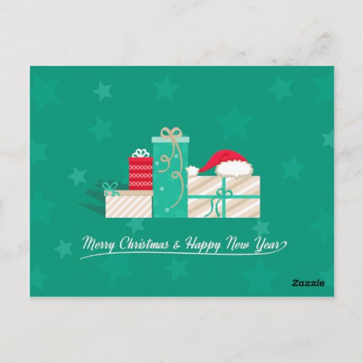 Carte postale Invitation de Noël (Dos)