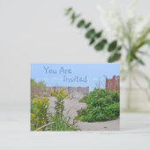 Carte Postale Invitation de plage (Debout devant)