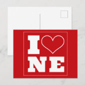 Carte postale Invitation de remorquage Lincoln (NE (Devant / Derrière)