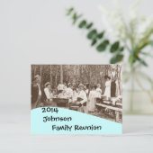 Carte postale Invitation de réunion de famille de  (Debout devant)