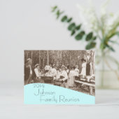 Carte postale Invitation de réunion de famille de  (Debout devant)