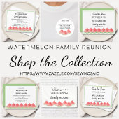 Carte postale Invitation de réunion familiale Wate