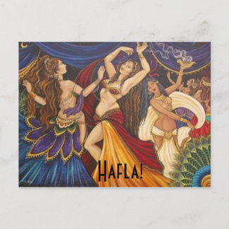 Carte Postale Invitation du parti