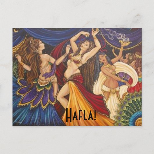 Carte Postale Invitation du parti (Devant)