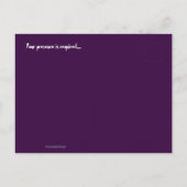 Carte postale Invitation du parti Lil' Grim Hallow (Dos)