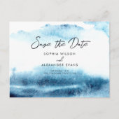 Carte Postale Invitation Enregistrer La Date. (Devant)