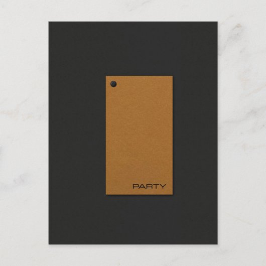 Carte Postale Invitation Flip Party (Devant)