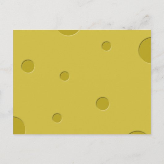 Carte Postale invitation fromage (Dos)