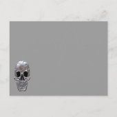 Carte Postale Invitation Halloween crâne Big Bash (Dos)