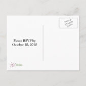 Carte Postale Invitation Haunween Party Halloween (Dos)