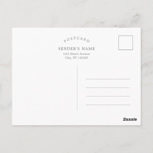 Carte postale Invitation Jingle and Mingle Christm (Dos)