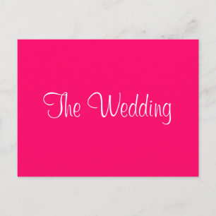 Carte Postale Invitation "Le Mariage"