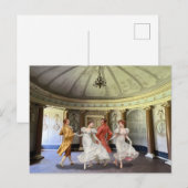 Carte postale Invitation Minuet (Devant / Derrière)