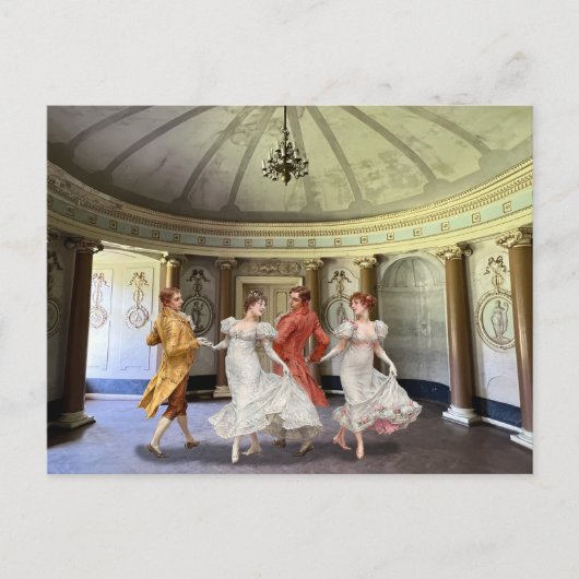 Carte postale Invitation Minuet (Devant)