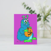 Carte Postale Invitation Monster Mash (Debout devant)
