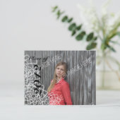 Carte Postale Invitation Open House (Debout devant)