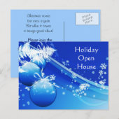 Carte Postale Invitation Open House (Devant / Derrière)