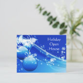 Carte Postale Invitation Open House (Debout devant)