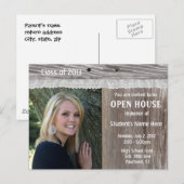 Carte Postale Invitation Open House (Devant / Derrière)