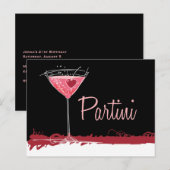 Carte Postale Invitation Partini (Devant / Derrière)