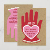 Carte Postale Invitation : Random Act of Kindness Party (Devant / Derrière)