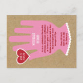 Carte Postale Invitation : Random Act of Kindness Party (Dos)