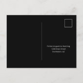 Carte postale Invitation RSVP - Connexion Coeur (Dos)