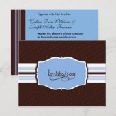 Carte Postale Invitation simplement envoyée (Devant / Derrière)