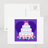 Carte Postale Invite de mariage (Devant / Derrière)