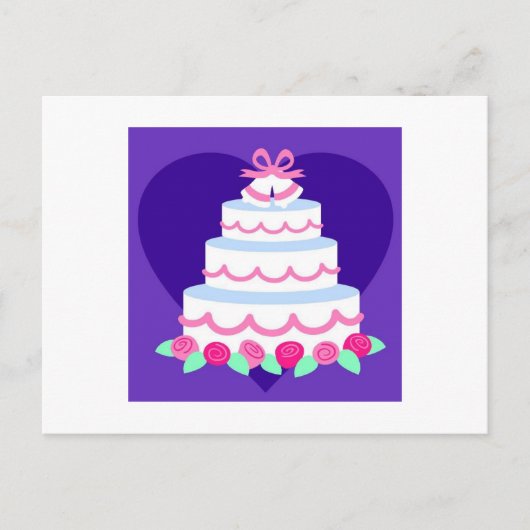 Carte Postale Invite de mariage (Devant)