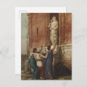 Carte Postale Invocation à la déesse Hygieia, 1862 (Devant / Derrière)