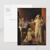 Carte Postale Invocation de Neptune, 1866 (Devant / Derrière)