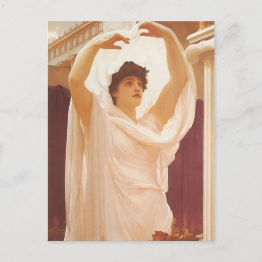 Carte Postale Invocation - Lord Frederick Leighton (Devant)