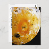 Carte Postale Io de la lune de Jupiter (Devant / Derrière)