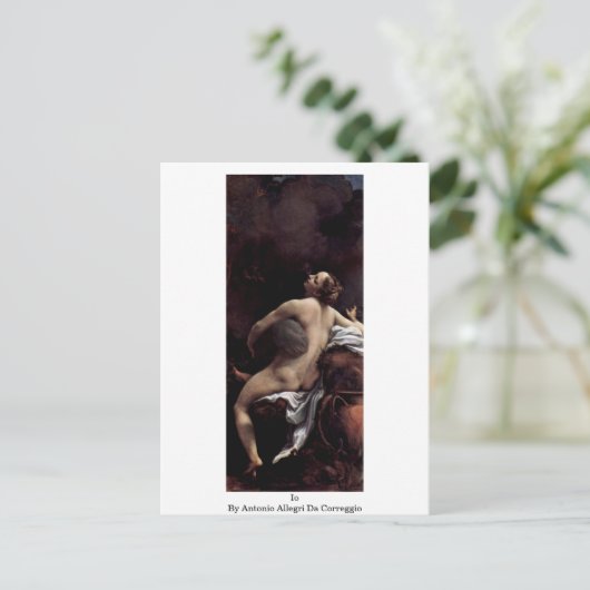 Carte Postale Io Par Antonio Allegri Da Correggio (Debout devant)