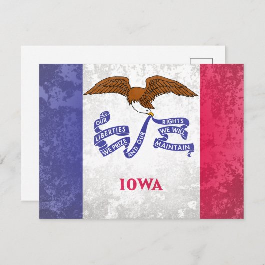 Carte Postale Iowa (Devant / Derrière)