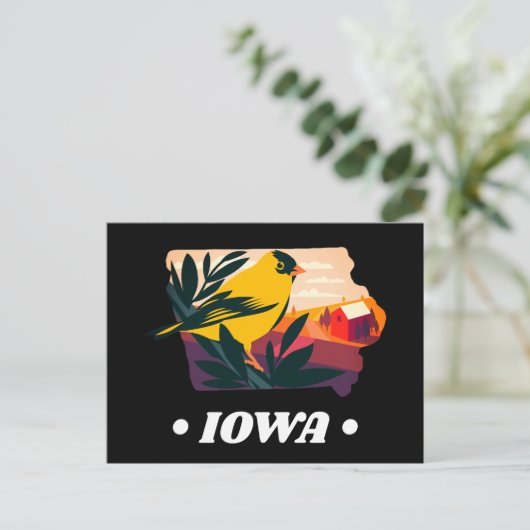 Carte postale Iowa (Debout devant)