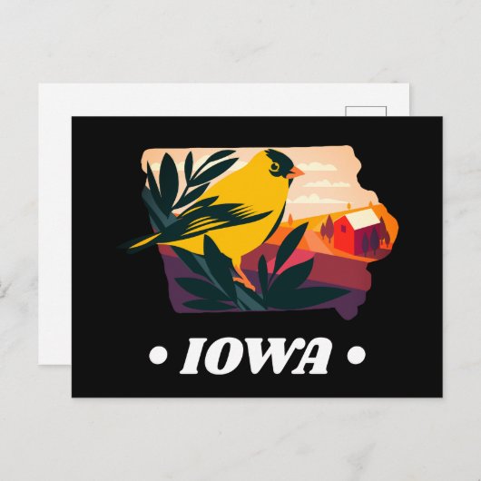 Carte postale Iowa (Devant / Derrière)