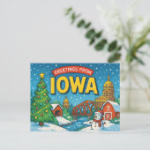 Carte postale IOWA (Debout devant)