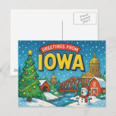 Carte postale IOWA (Devant / Derrière)