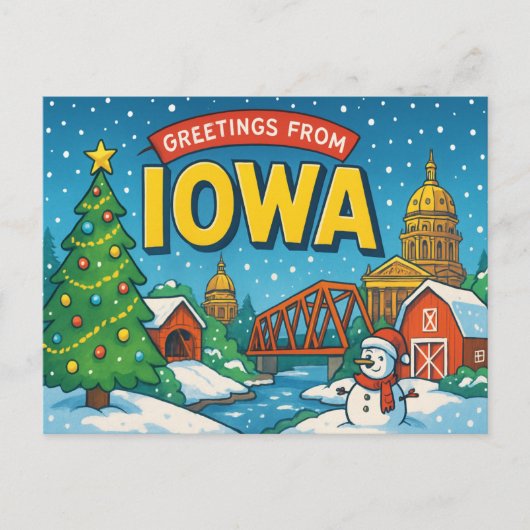 Carte postale IOWA (Devant)
