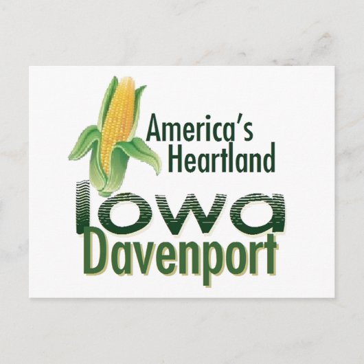 CARTE POSTALE IOWA (Devant)