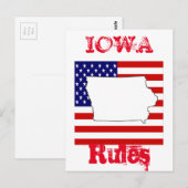CARTE POSTALE IOWA (Devant / Derrière)