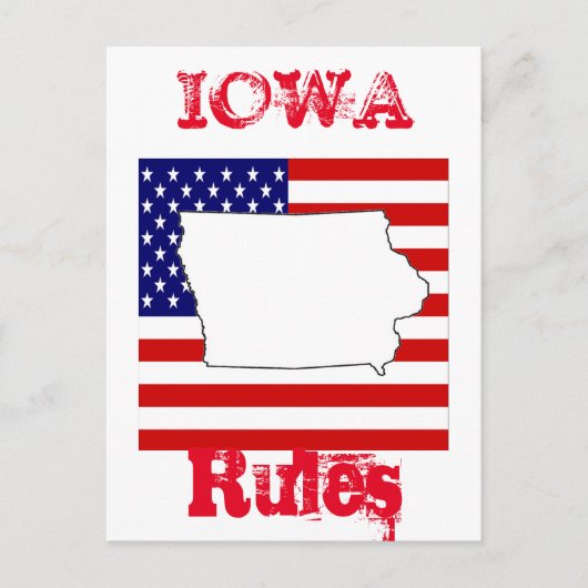CARTE POSTALE IOWA (Devant)