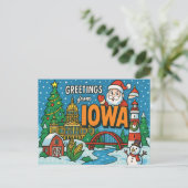 Carte postale IOWA (Debout devant)