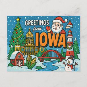 Carte postale IOWA