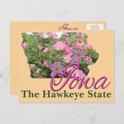 Carte postale - IOWA (Devant / Derrière)