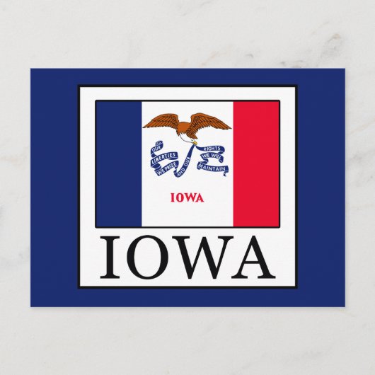 Carte Postale Iowa (Devant)