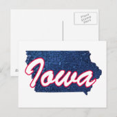 Carte Postale Iowa (Devant / Derrière)