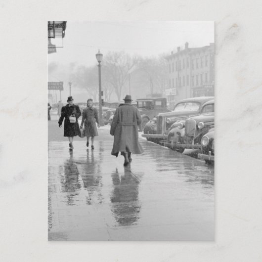 Carte Postale Iowa City Main Street (Devant)